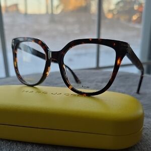 Marc Jacobs Women's Glasses in Tortoise Pattern - RX